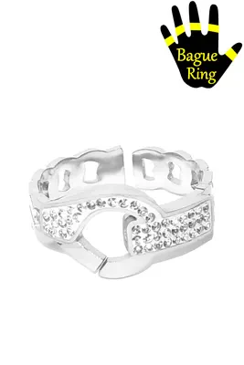 Bague taille réglable Argent BCD50D 