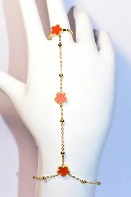 Bague taille réglable fleur Or C2145D 