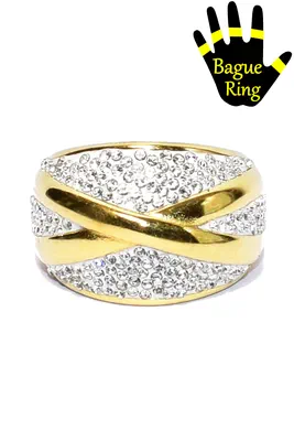 Bague taille réglable Or 185ACB 