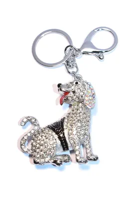 porte-cle chien Argent 581734 