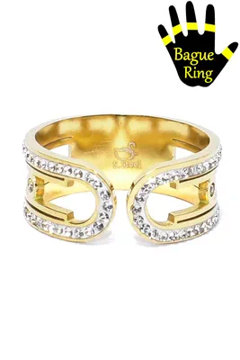 Bague taille réglable Or 6E1894 