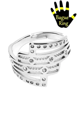Bague taille réglable Argent E4CD9C 