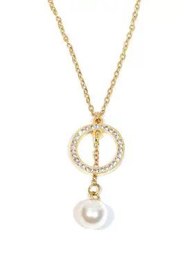 Pendentif perle Or