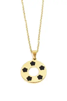 Pendentif fleur Or