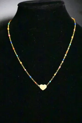 Collier coeur Or 133C31 