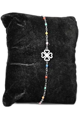 Bracelet tréfle Argent 21E786 