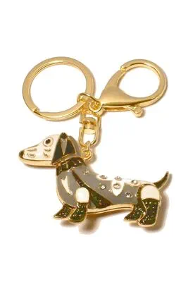 porte-cle chien Or D2C7B1 