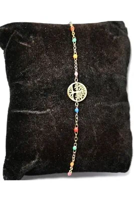 Bracelet arbre de la vie Or F178DE 