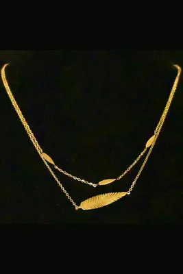 Collier feuille de la vie OR 8CB48E 