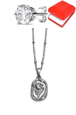Coffret fleur Argent C8F15C 