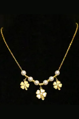 Collier tréfle OR CA8483 