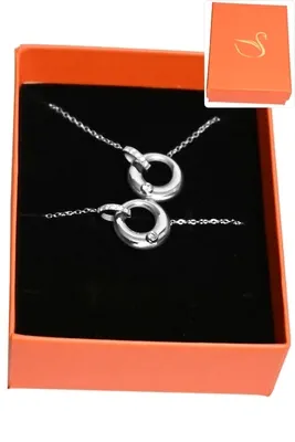 Coffret cercle parure bijoux collection hervé aliex Argent