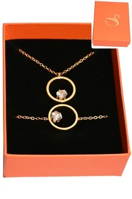 Coffret diams parure bijoux collection hervé aliex Or
