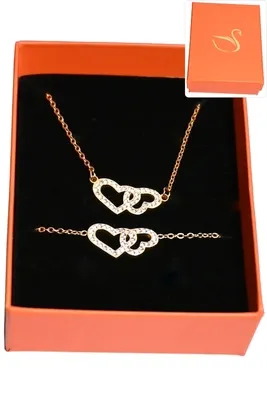 Coffret coeur parure bijoux collection hervé aliex Or