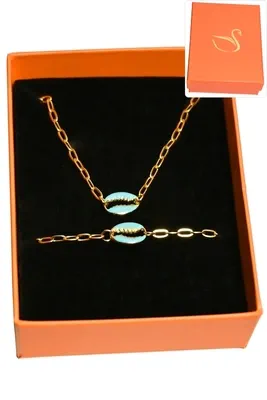 Coffret graine de café parure bijoux collection hervé aliex Or