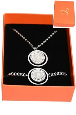 Coffret reine elisabeth parure bijoux collection hervé aliex Argent