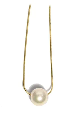 Pendentif perle Or
