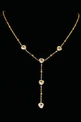Collier coeur pendent Or