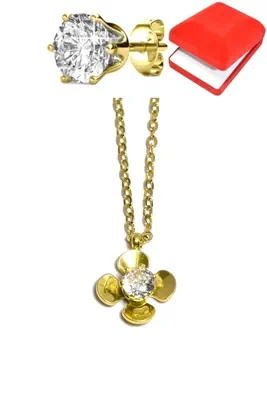 Coffret fleur Or