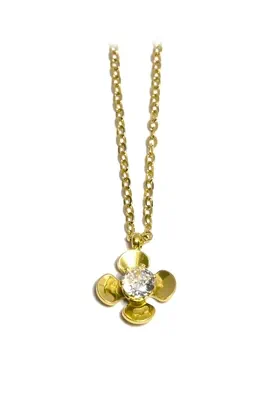 Pendentif fleur Or 3CFB98 
