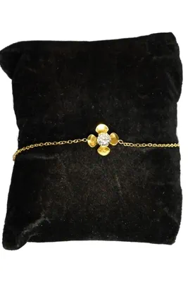 Bracelet fleur Or