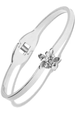 Jonc fleur Argent