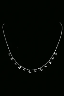 Collier papillon Argent