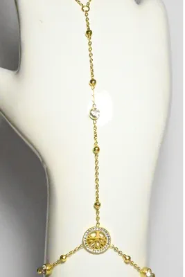 Bague bracelet sexy arbre de la vie Or