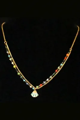 Collier coquille Or