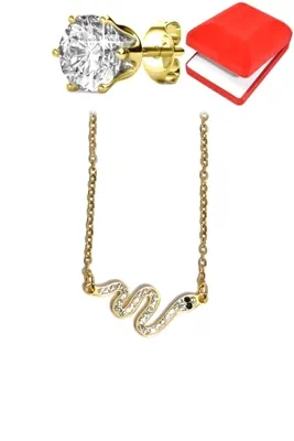 Coffret serpent Or