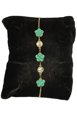Bracelet fleur Or