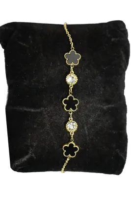 Bracelet fleur Or