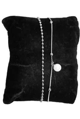 Bracelet perle Argent