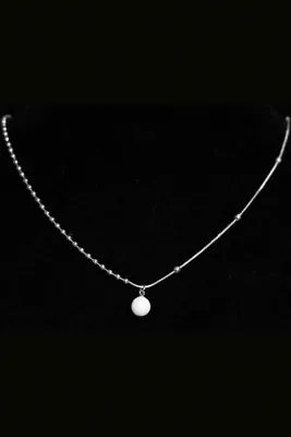 Collier perle Argent