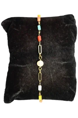 Bracelet perle Or