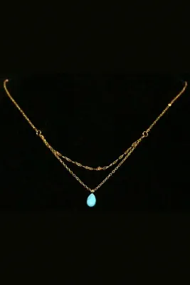 Collier goutte Or