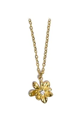 Pendentif fleur Or