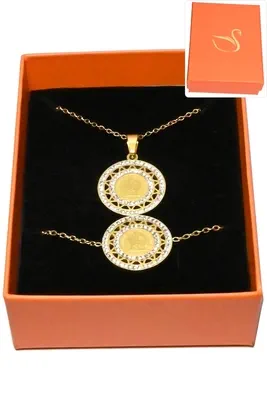 Coffret coq parure bijoux collection hervé aliex Or