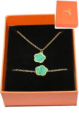 Coffret fleur parure bijoux collection hervé aliex Or