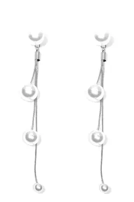 Boucle-d-oreille perle Argent 4C18E2 