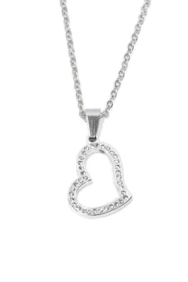 Pendentif Coeur Argent C7F8EC 