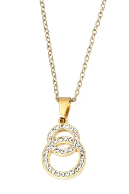 Pendentif infini Or CACE2 