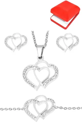 Coffret Coeur Argent CA412 