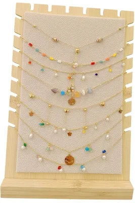 Collier en lot avec présentoire Or 320425 