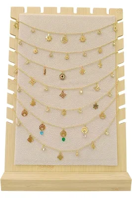 Collier en lot avec présentoire Or 395F53 