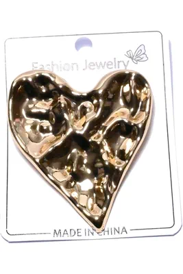 broche coeur Or 4EC17E 