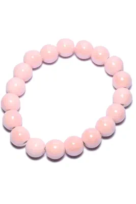 Bracelet céramique élastique Blanc 6E53D8 