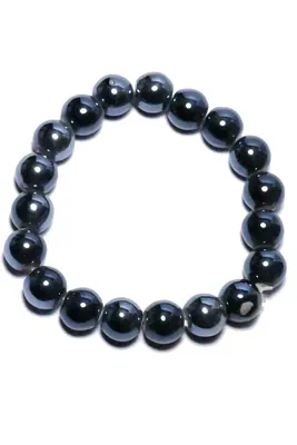 Bracelet céramique élastique Blanc 6E53D8 