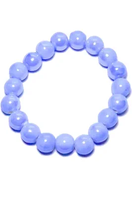 Bracelet céramique élastique Blanc 6E53D8 