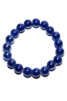 Bracelet céramique élastique Blanc 6E53D8 